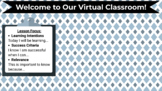 40 Virtual Backgrounds with a purpose: Lesson focus senten