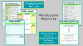 40 Word Vocabulary Digital Notebook