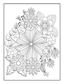 Stress Relief Coloring Book for Adults: Anxiety and Stress Relief Adult  Coloring Book Featuring 35 Paisley and Henna or Garden themed Pattern  Coloring a book by Tanzela Fun