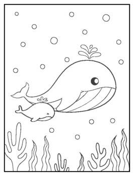 40-page Animal Coloring Book by The Success Store | TPT