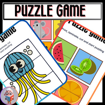 Preview of 40 puzzle games activity book - printables