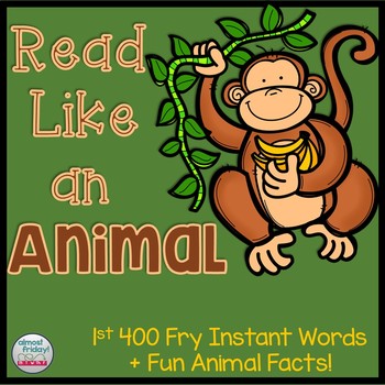 Preview of 400 Fry Sight Words | Animal Facts PowerPoint
