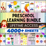4000 Preschool Worksheets: Full Year Bundle, Chore Charts,