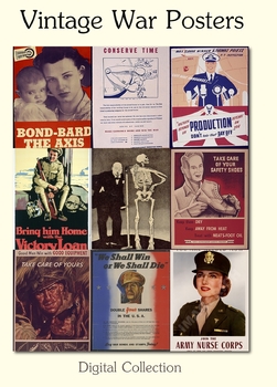 World War I Photo Essay NEW World History School POSTERS 3 Poster Set 