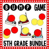 41 Math Center Games - 5th Grade Math Bump Game Bundle