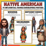 41 Native Americans Biographies Posters | Native American 