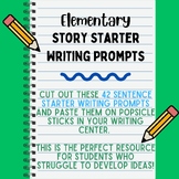 42 Elementary Story Starters for Writing