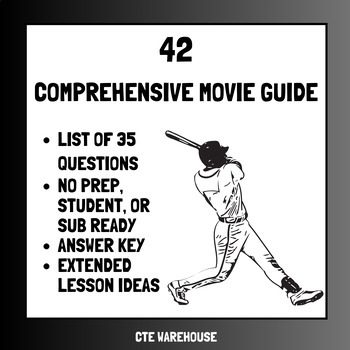 Preview of 42 - In-depth Movie Guide with Answer Key and Extended Lessons