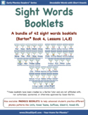 42 Sight Words Booklets to Support Barton* Students in Boo