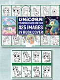 425 Unicorn Coloring Pages for Kids
