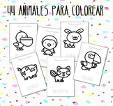 44 ANIMALES PARA COLOREAR