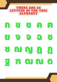 44 letters in the thai alphabet