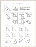 45-45-90 Special Right Triangle - Notes