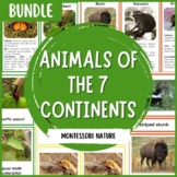 Animals of the Seven Continents - Montessori Nomenclature 
