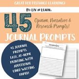 45 Daily Journal Prompts!