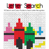 45 Letter Search Puzzles: Learn to Recognize and Distingui