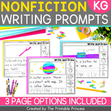 Non-Fiction Writing Prompts for Kindergarten