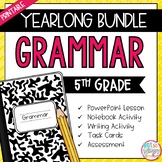 Grammar Fifth Grade Activities: Yearlong BUNDLE