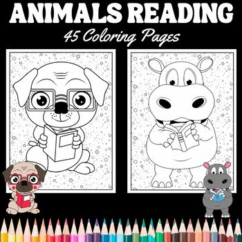 Animal Pals Coloring Book For Kids: Animal Pals Coloring Book