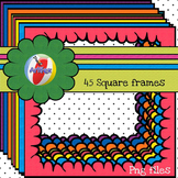 FRAMES. 45 Square Frames for Personal and Commercial Use