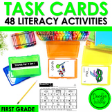 45+ Task Cards for First Grade Literacy Skills & Activitie