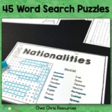 45 Word Search Puzzles