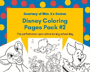 Preview of Disney Coloring Pages