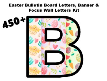 Preview of 450+ Easter Classroom Décor Kit #888, Board & Door Kit