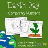 Greater Than Less Than Worksheet Place Value Earth Day Mat