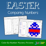 Easter Math Comparing Numbers Worksheets Kindergarten Cent