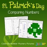St Patricks Day Comparing Numbers Using Greater, Less Than