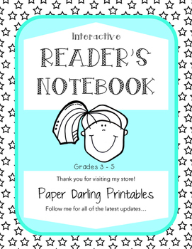 Preview of 48 Common Core Aligned Reader's Notebook Prompts: Grades 3-5