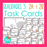 Realidades Auténtico 3 Capítulo 2 Task Cards | Spanish Rev
