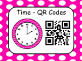 48 Time Task Cards with QR Codes to check!