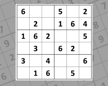 100 Easy 4x4 Sudoku Puzzles for Kids: Mini Sudoku Puzzle for Children /  Ages 4-6 / Large Print / Handy Size (Large Print / Paperback)