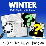 Winter Long Division, Winter Math 4th Grade Enrichment Hol