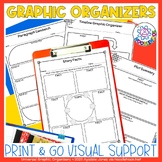50 Graphic Organizers for Any Book with Bonus Word Work Ac