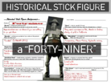 49er (forty-niner) Historical Stick Figure (Mini-biography)