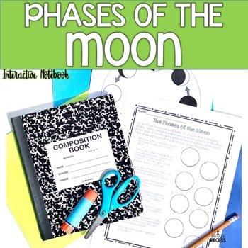 Preview of Phases of the Moon Interactive Notebook