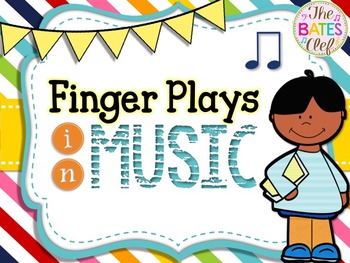 Preview of Pre-K Finger Plays In Music