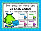 4.NBT.5: Task Cards (x1 Digit Multiplication)