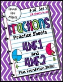 4.NF.1 & 4.NF.2 Practice: Equivalent Fractions & Comparing