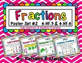 4.NF.3 & 4 Poster Set: Add, Subtract, & Multiply Fractions