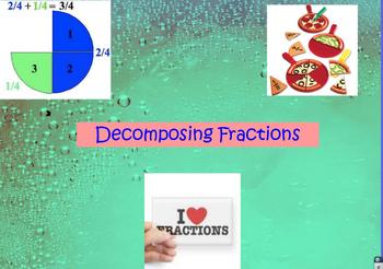 Preview of 4.NF.3 Decomposing Fractions