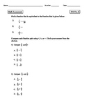 4th Grade COMMON CORE Math 4.NF.3a - 4.NF.3d Fractions Ass