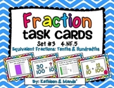 4.NF.5 Task Cards: Equivalent Fractions {Tenths & Hundredths}