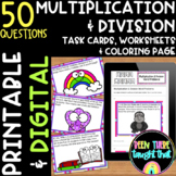 4th Grade Multiplication and Division Word Problems Worksh