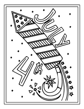4 of july coloring pages