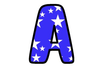 Preview of 4Th Of July Bulletin Board Letters, Alphabet Posters,  Classroom Décor #9Ha