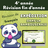 4e année - Français - Jeu de révision fin d'année